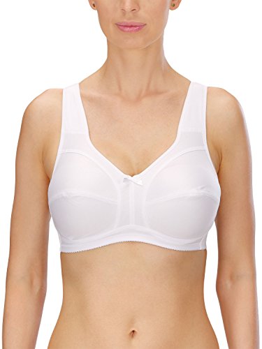Naturana Women's Padded Soft Cup Bra, White, 90B (Manufacturer size: 40B) on sale